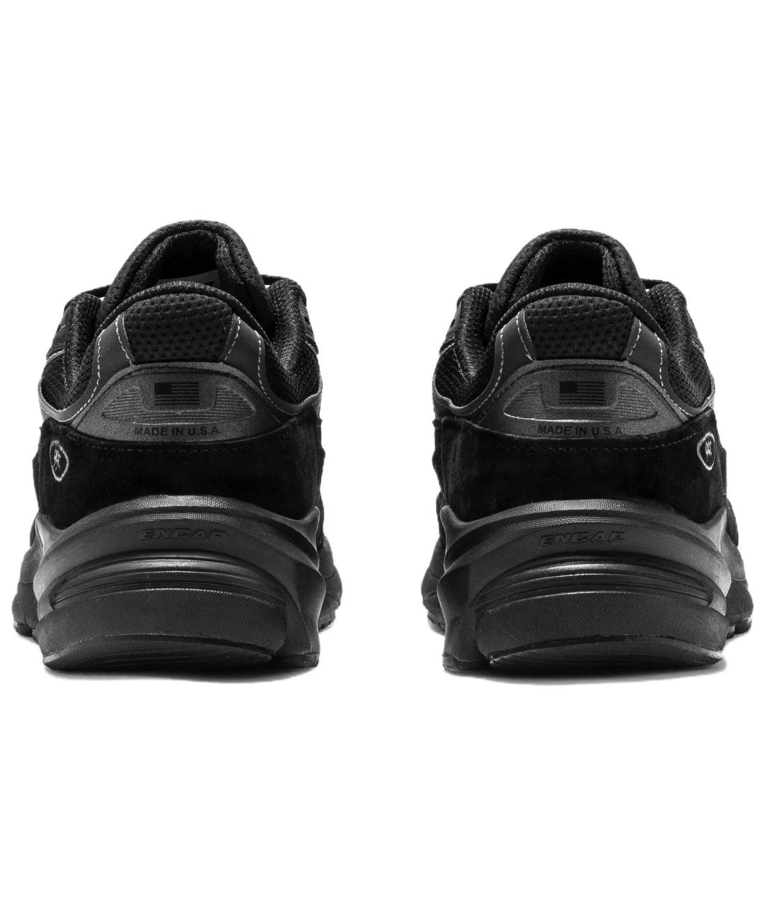 NEW BALANCE Черные кожаные кроссовки, фото 6