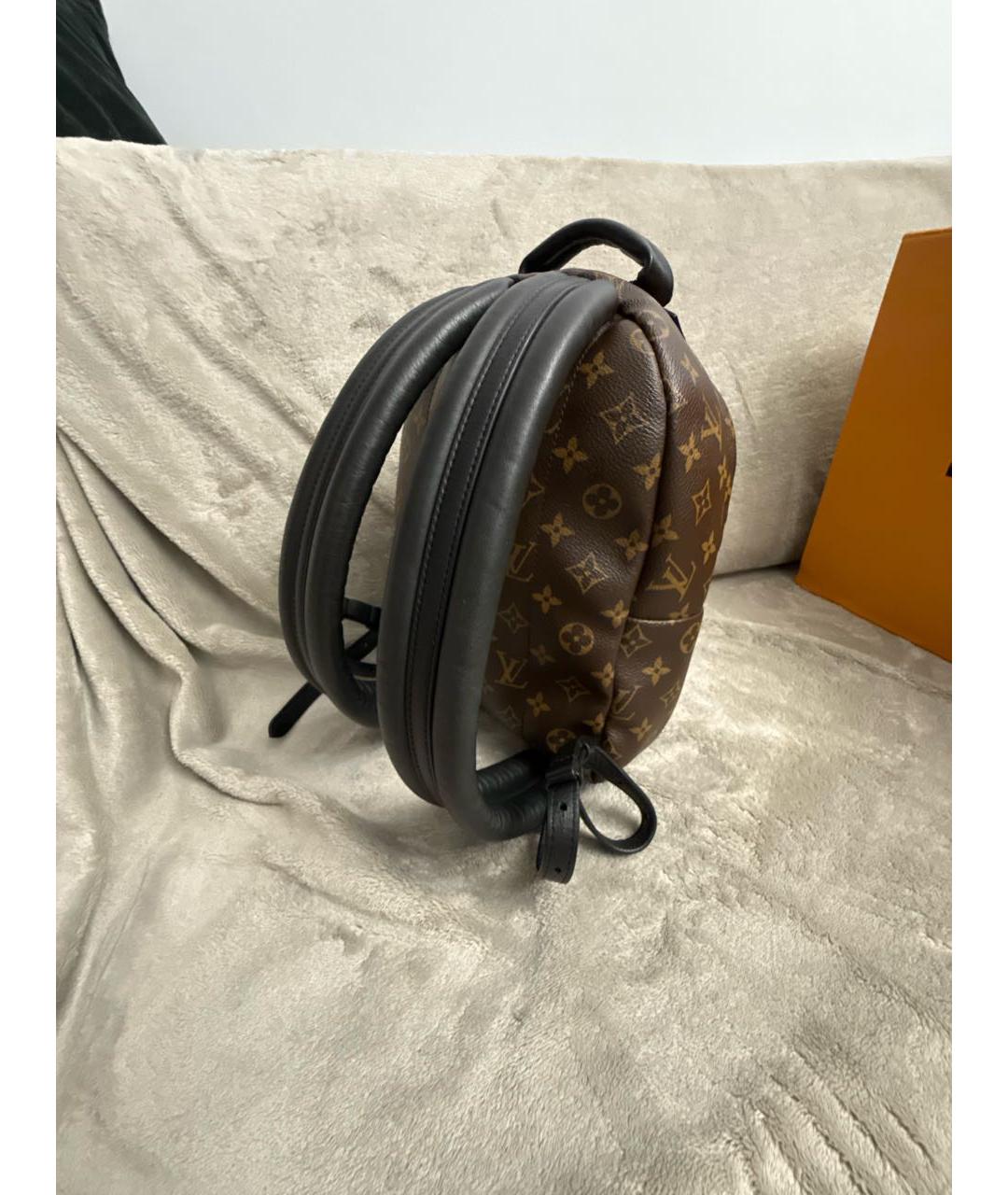 LOUIS VUITTON Коричневый рюкзак, фото 3