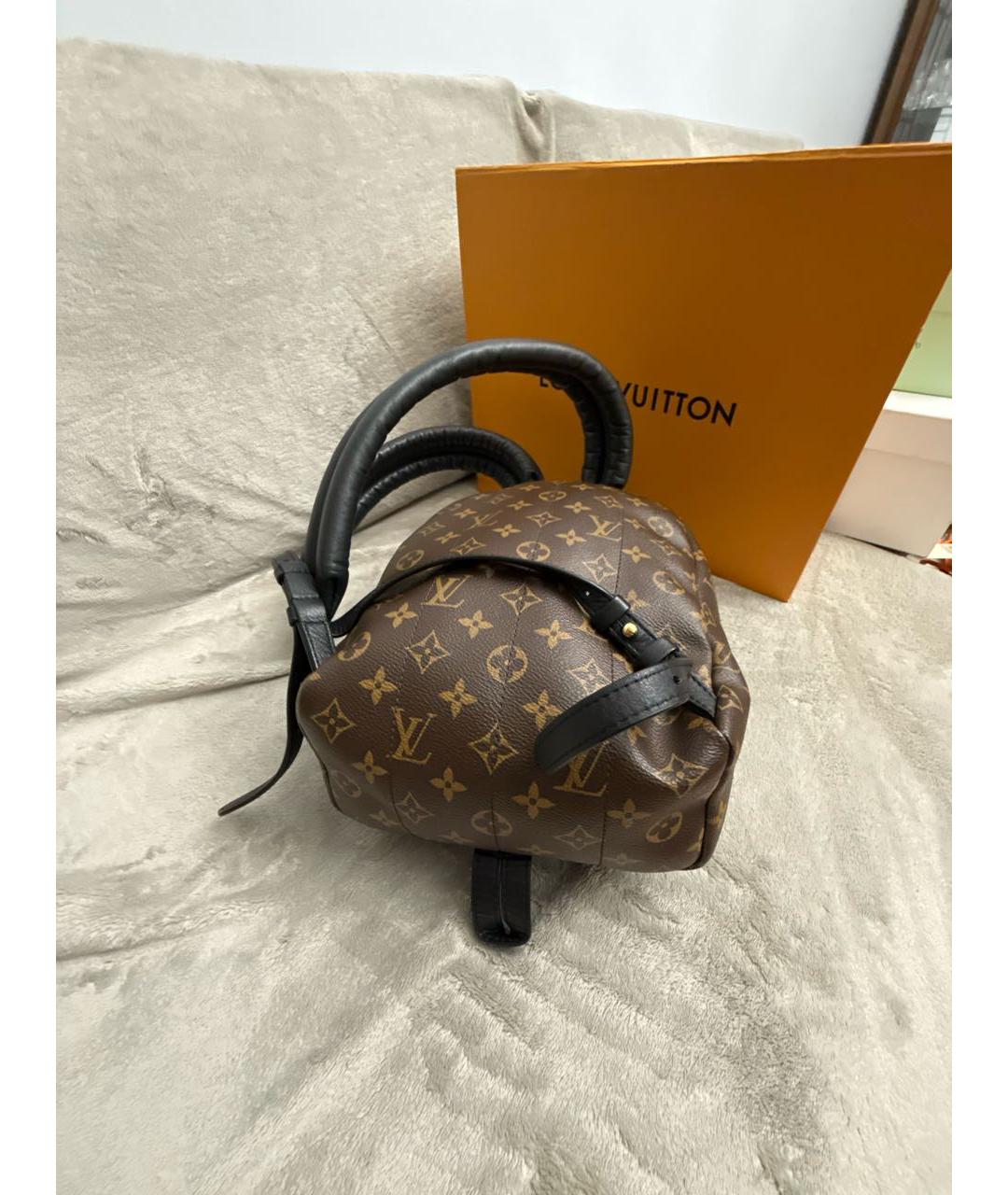 LOUIS VUITTON Коричневый рюкзак, фото 6