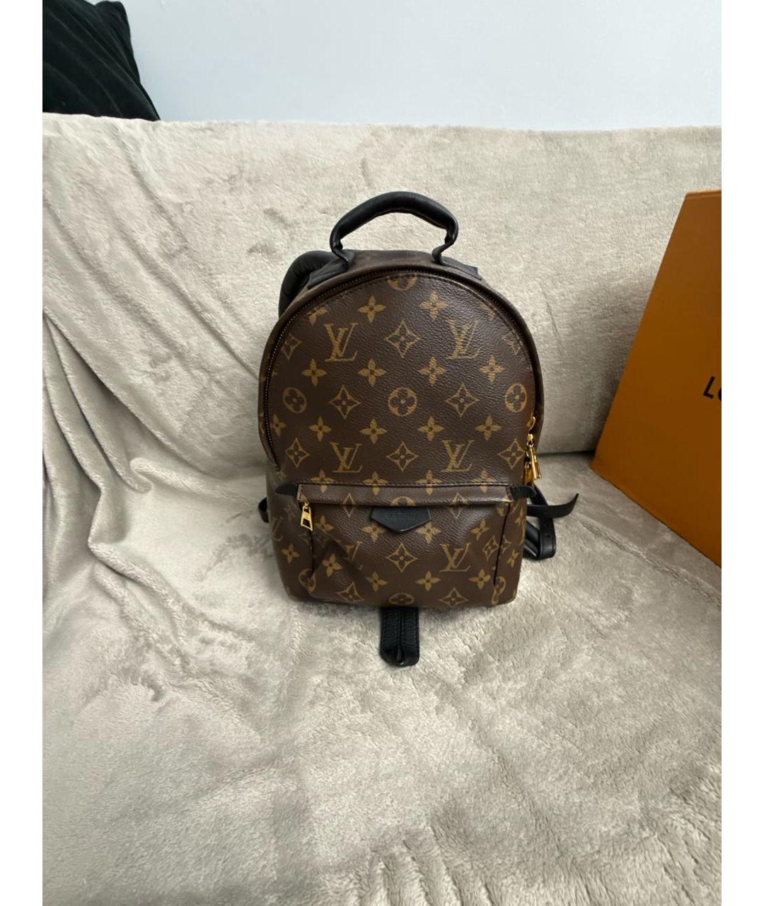 LOUIS VUITTON Коричневый рюкзак, фото 9