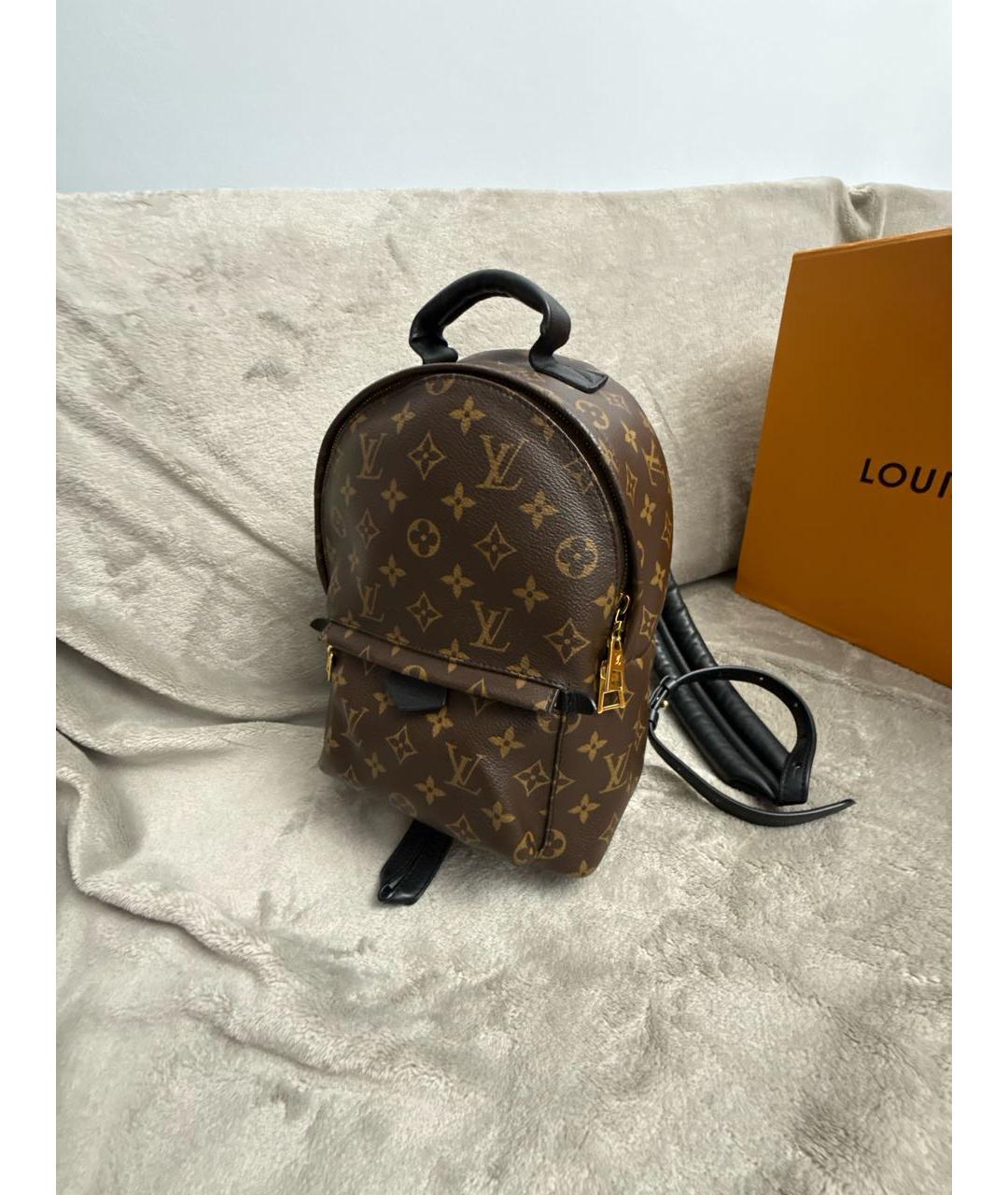 LOUIS VUITTON Коричневый рюкзак, фото 5