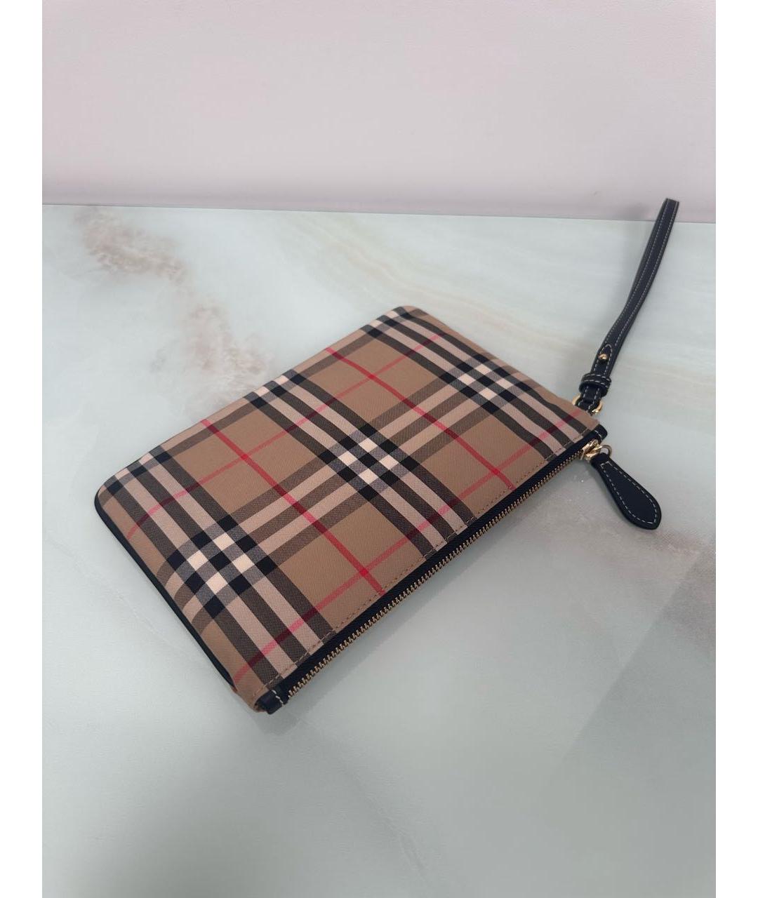 BURBERRY Бежевая косметичка, фото 2