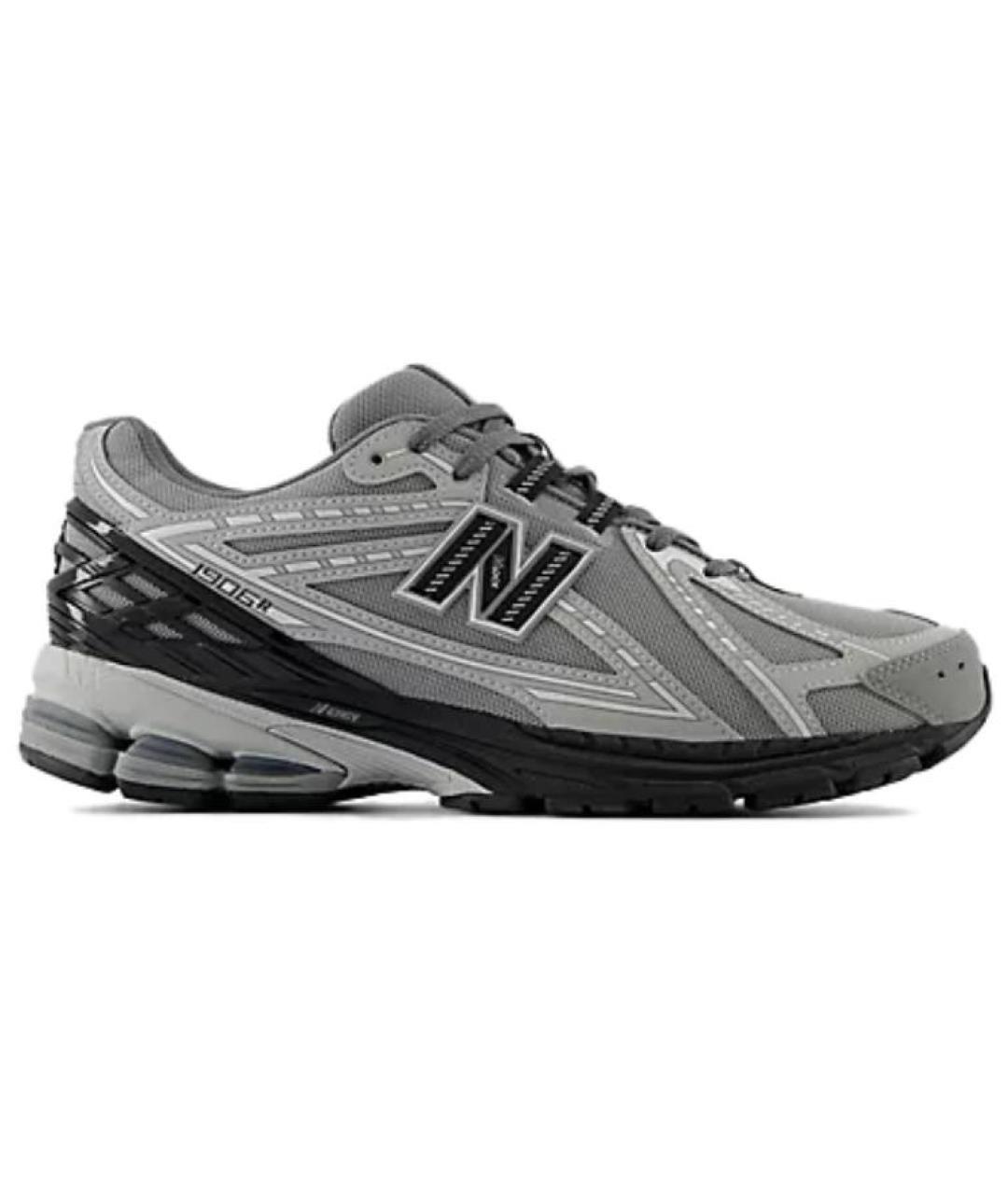 NEW BALANCE Серые низкие кроссовки / кеды, фото 1