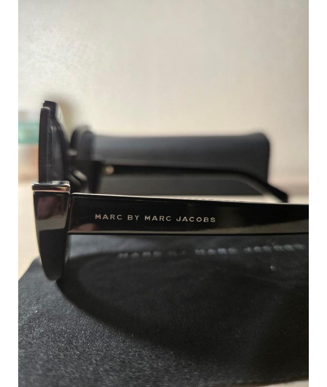 MARC JACOBS Черные пластиковые солнцезащитные очки, фото 3