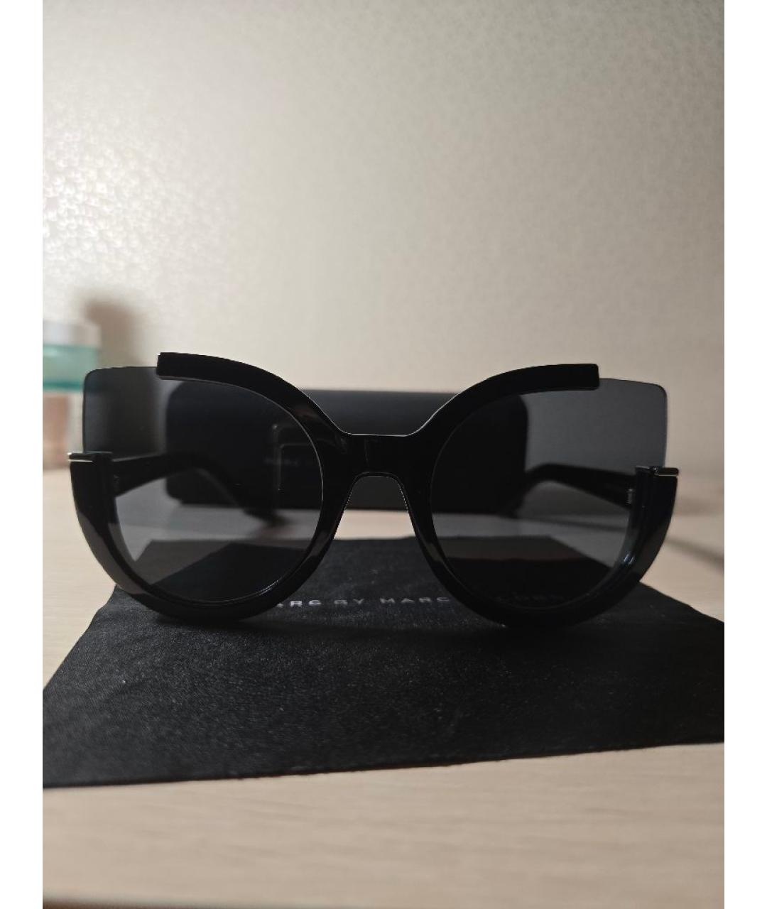MARC JACOBS Черные пластиковые солнцезащитные очки, фото 2