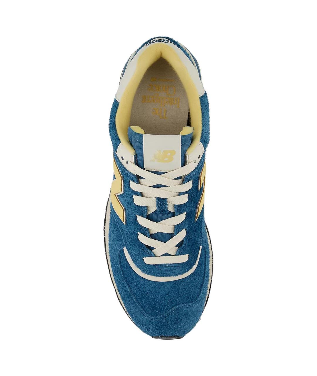 NEW BALANCE Синие низкие кроссовки / кеды, фото 4