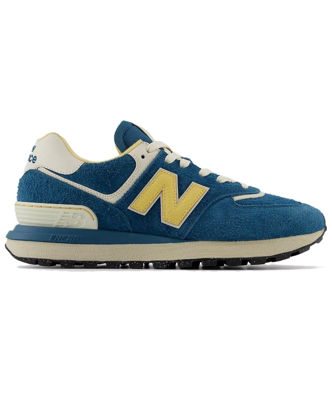 NEW BALANCE Синие низкие кроссовки / кеды, фото 1