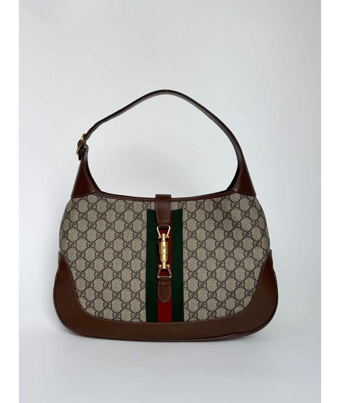 GUCCI Коричневая сумка через плечо, фото 9