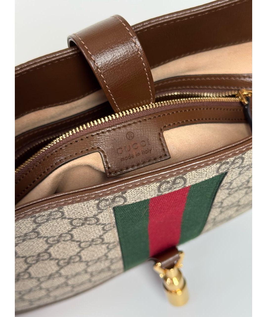 GUCCI Коричневая сумка через плечо, фото 5