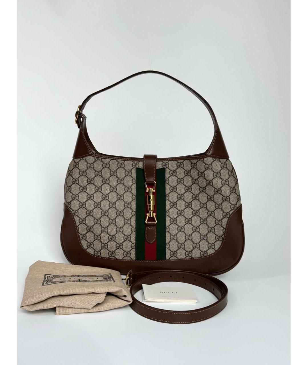 GUCCI Коричневая сумка через плечо, фото 8