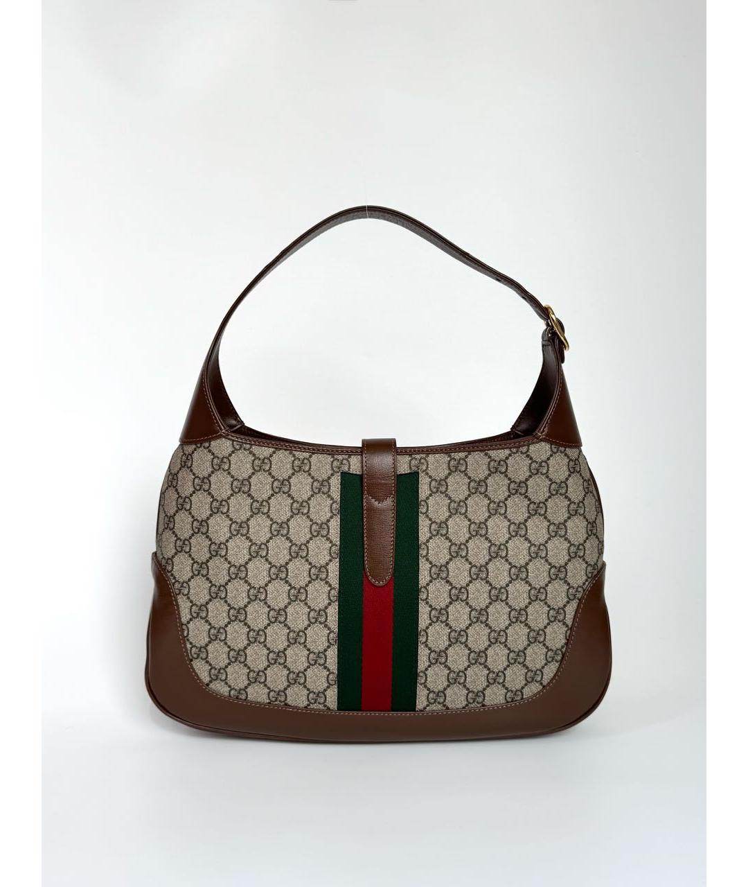 GUCCI Коричневая сумка через плечо, фото 3