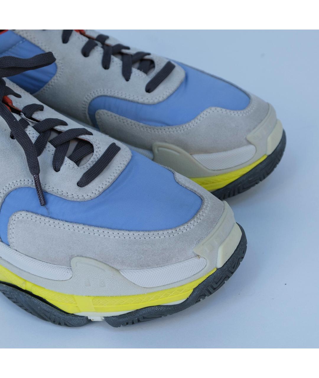 BALENCIAGA Мульти кожаные кроссовки, фото 4