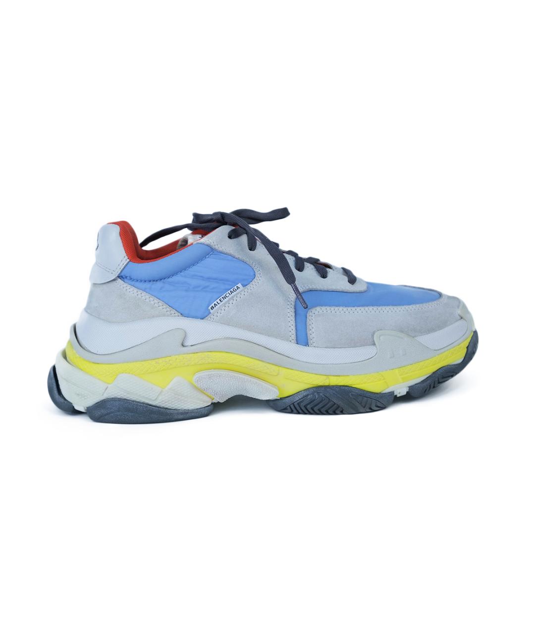 BALENCIAGA Мульти кожаные кроссовки, фото 8