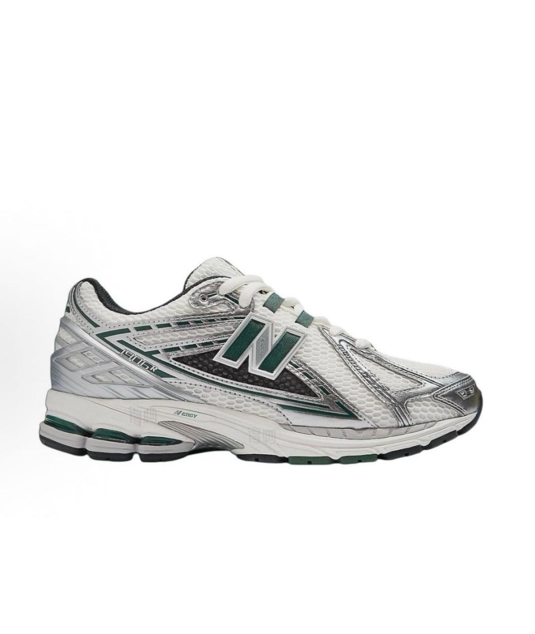 NEW BALANCE Белые текстильные низкие кроссовки / кеды, фото 6