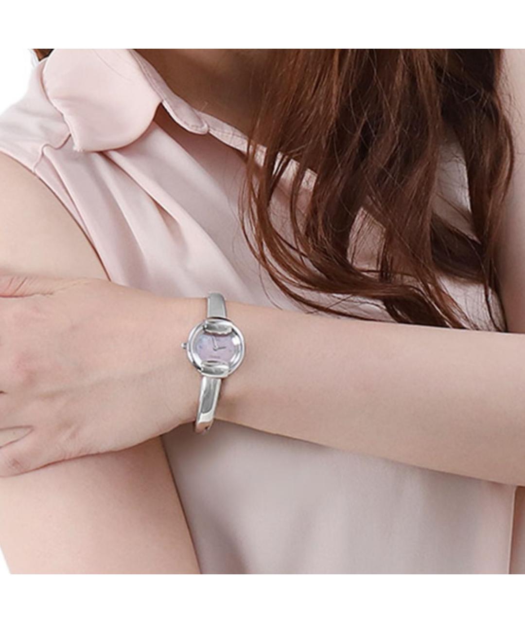 GUCCI Серебряные часы, фото 4
