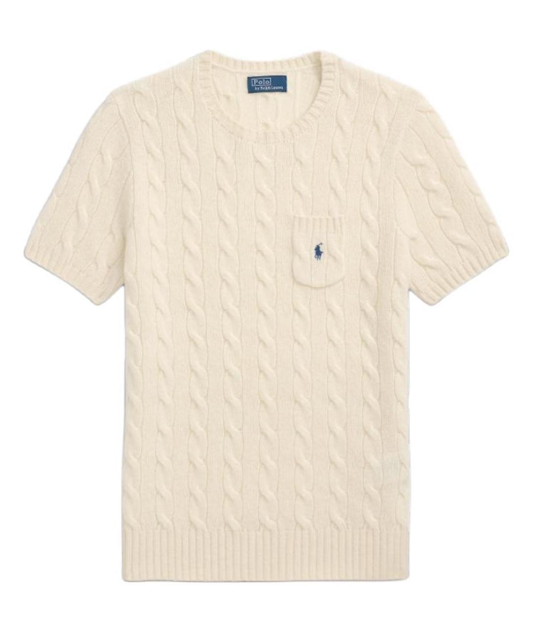 POLO RALPH LAUREN Белый джемпер / свитер, фото 1