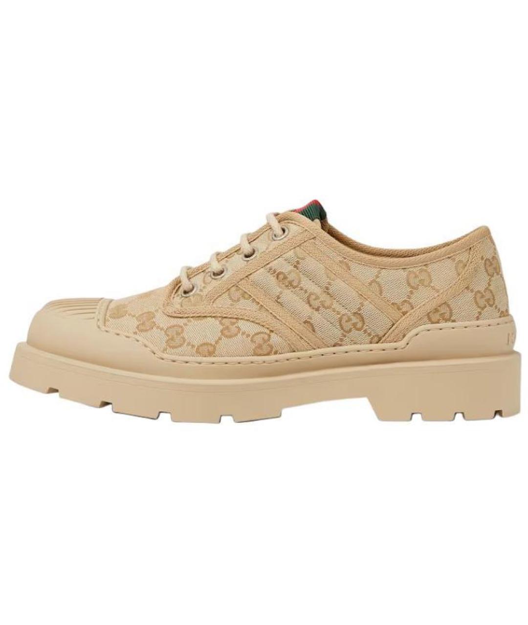 GUCCI Бежевые туфли, фото 2