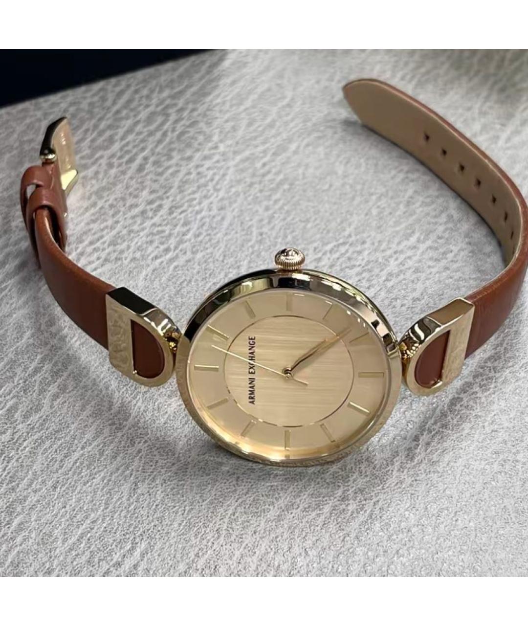 ARMANI EXCHANGE Золотые часы, фото 4