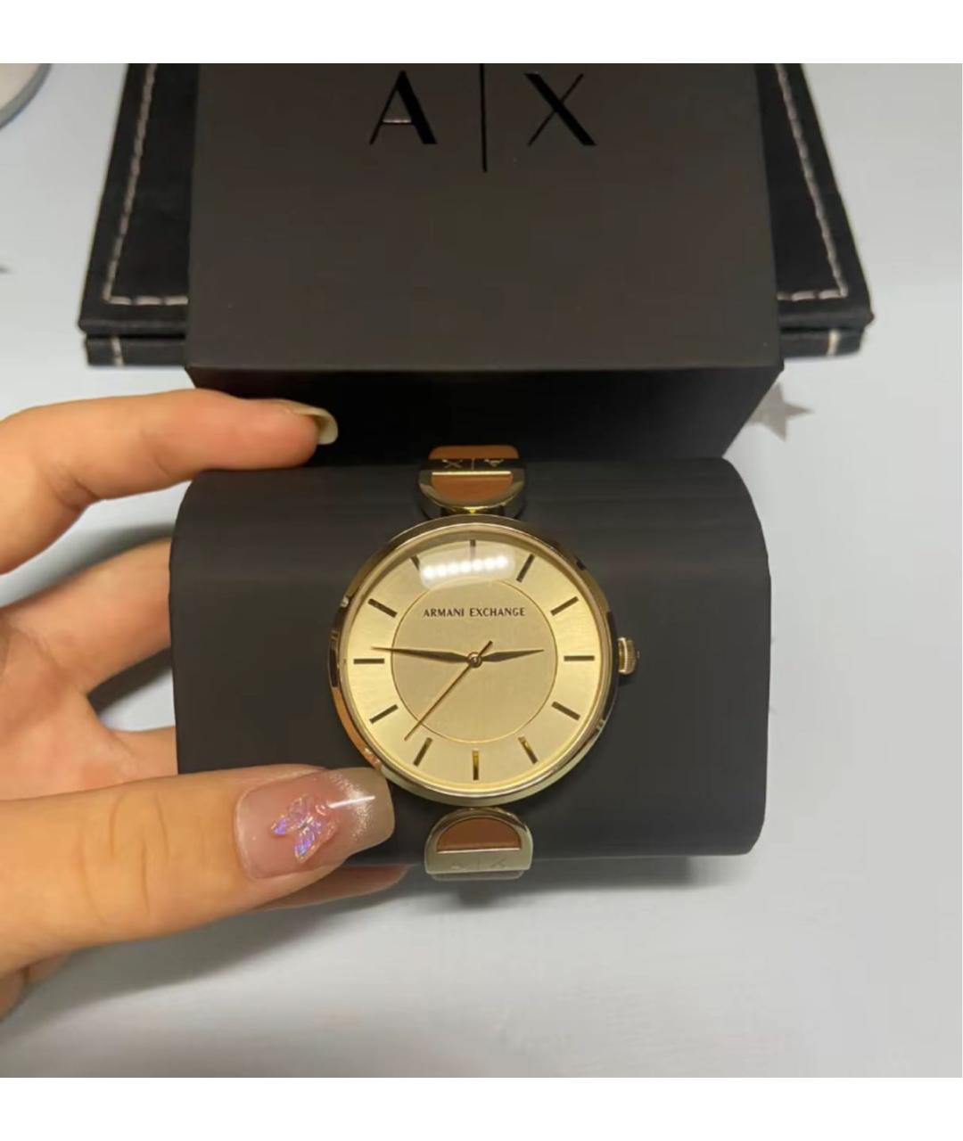 ARMANI EXCHANGE Золотые часы, фото 6