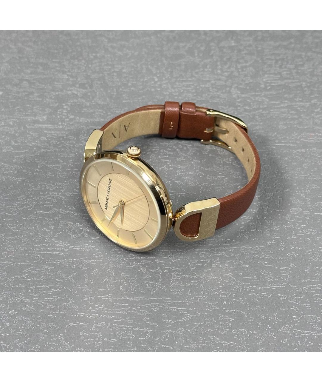 ARMANI EXCHANGE Золотые часы, фото 2
