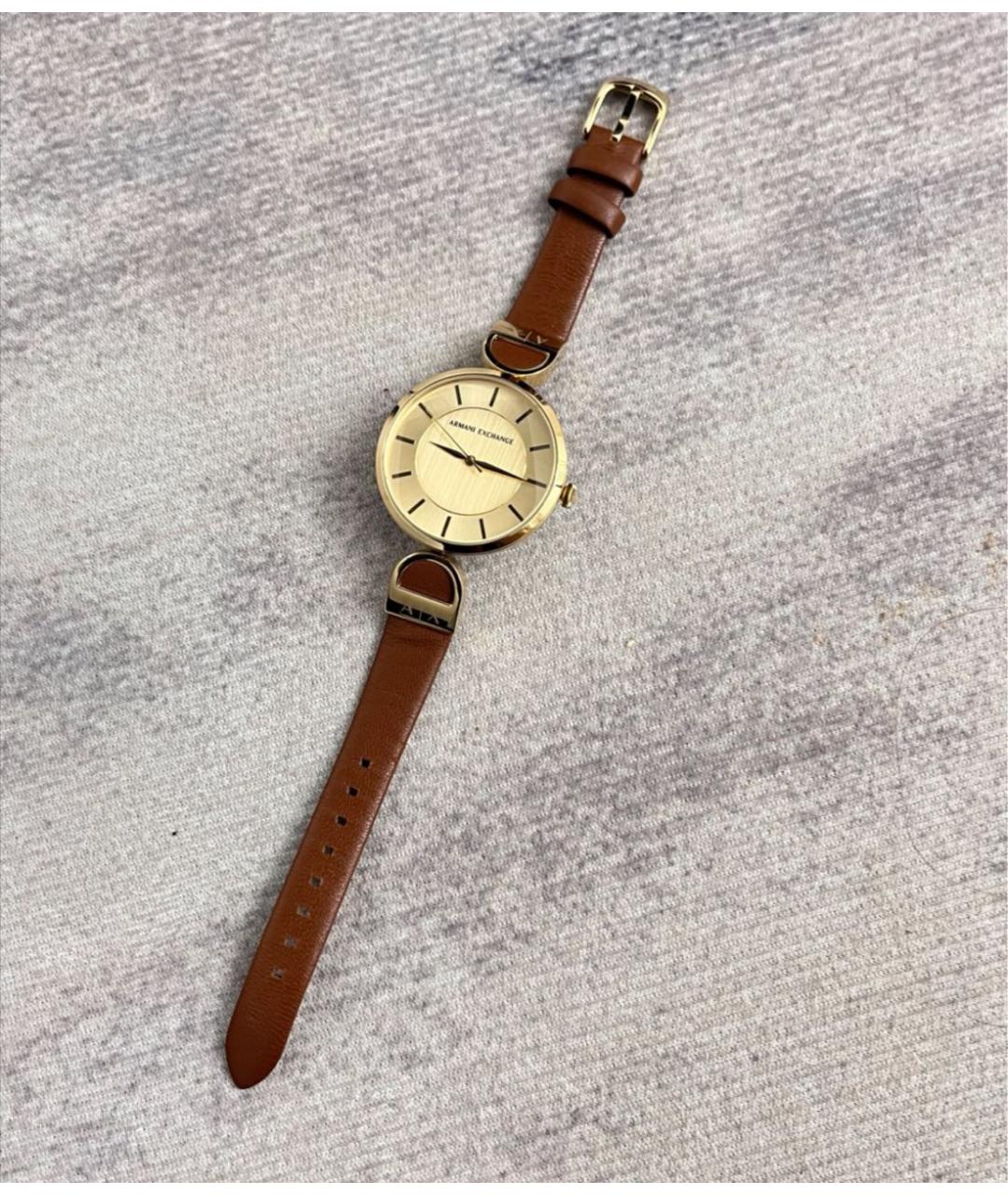 ARMANI EXCHANGE Золотые часы, фото 3