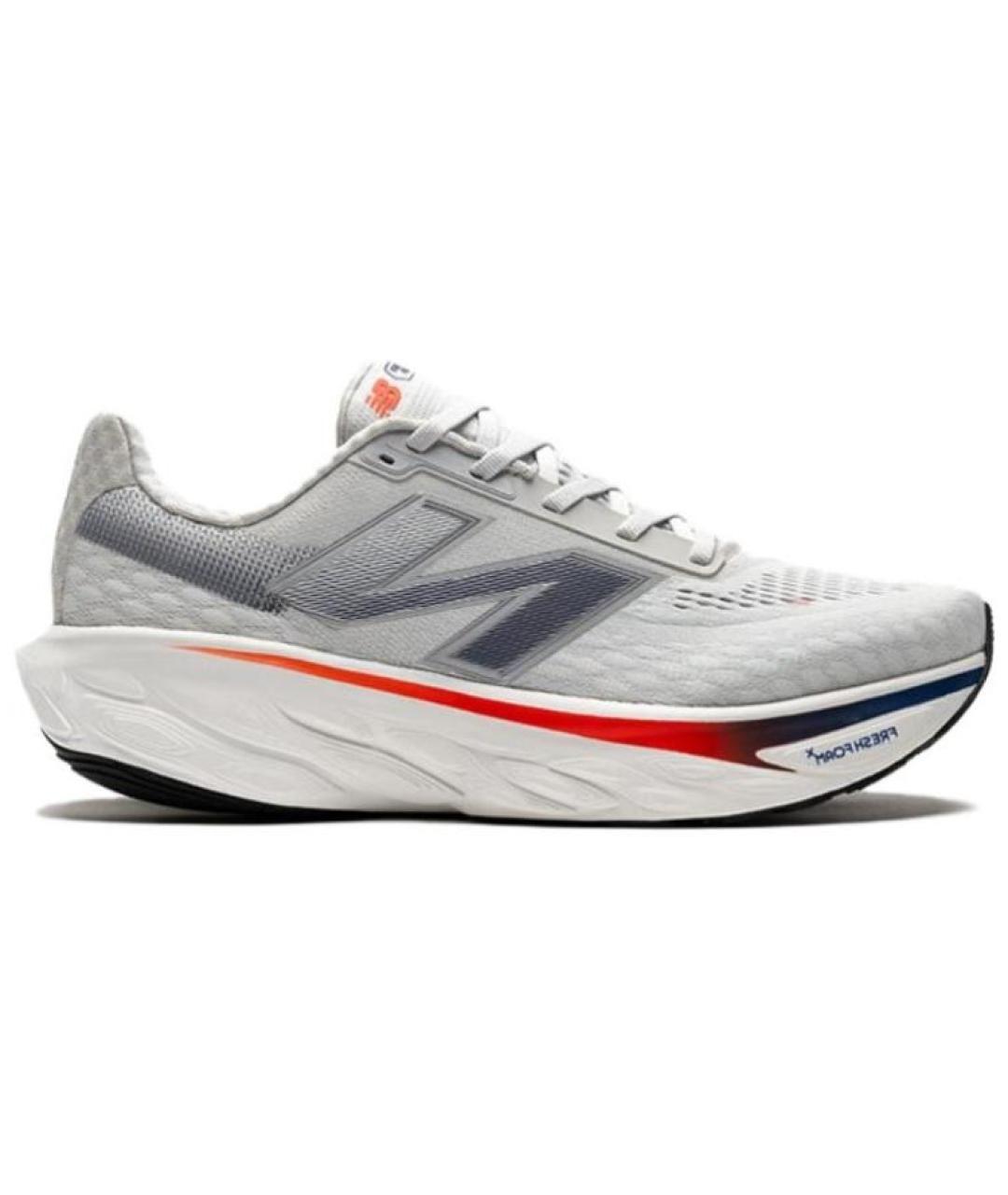 NEW BALANCE Серые низкие кроссовки / кеды, фото 1