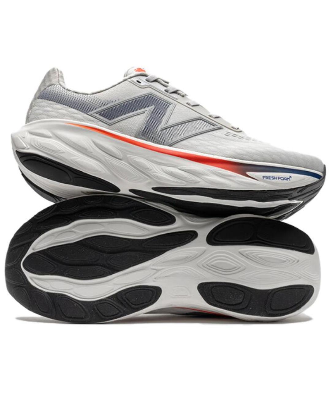 NEW BALANCE Серые низкие кроссовки / кеды, фото 5