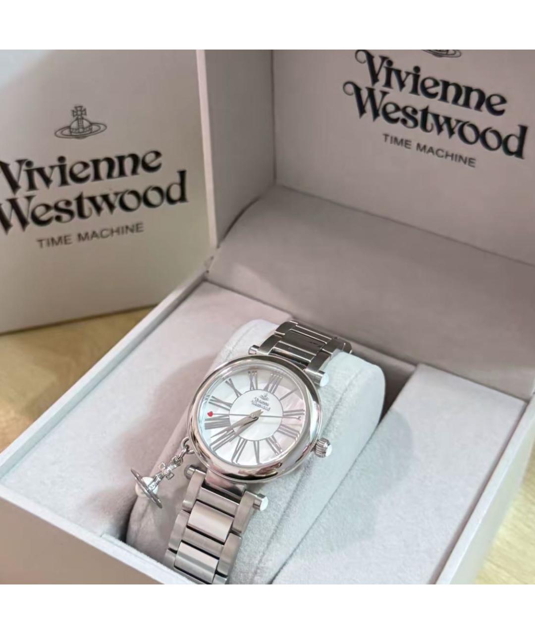 VIVIENNE WESTWOOD Серебряные часы, фото 5