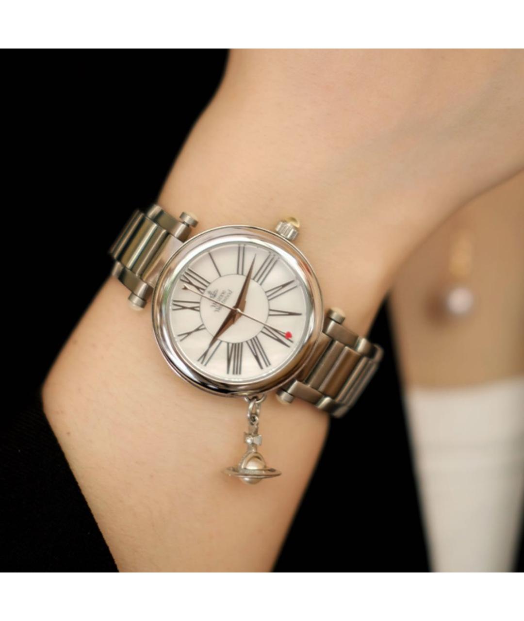 VIVIENNE WESTWOOD Серебряные часы, фото 3