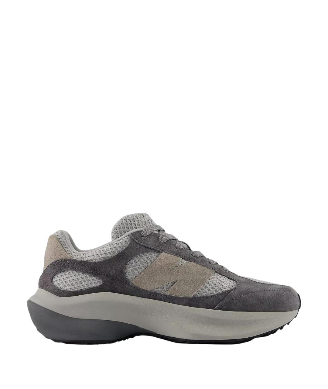 NEW BALANCE Серые замшевые кроссовки, фото 1