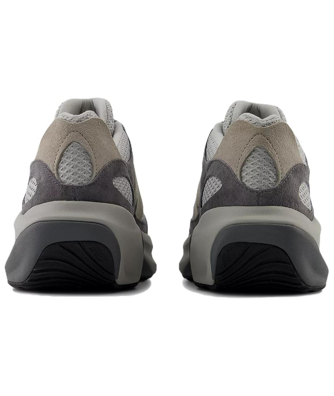 NEW BALANCE Серые замшевые кроссовки, фото 4