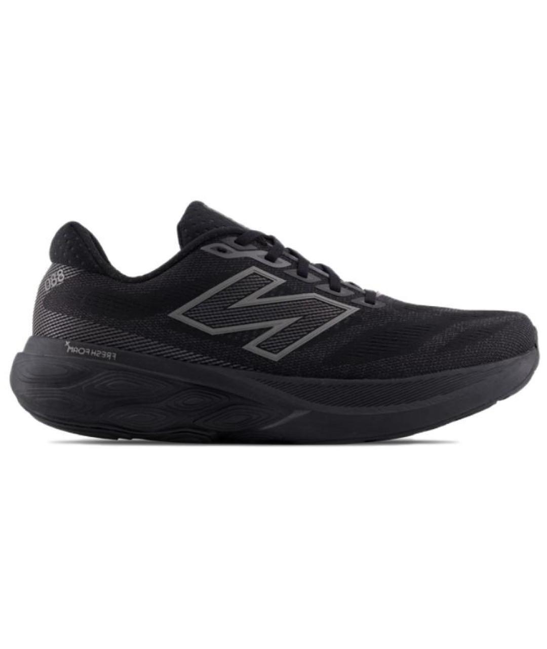 NEW BALANCE Черные низкие кроссовки / кеды, фото 1