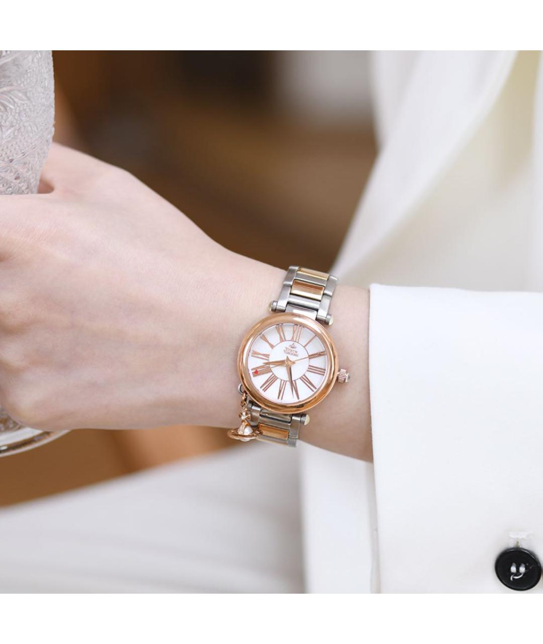 VIVIENNE WESTWOOD Серебряные часы, фото 4
