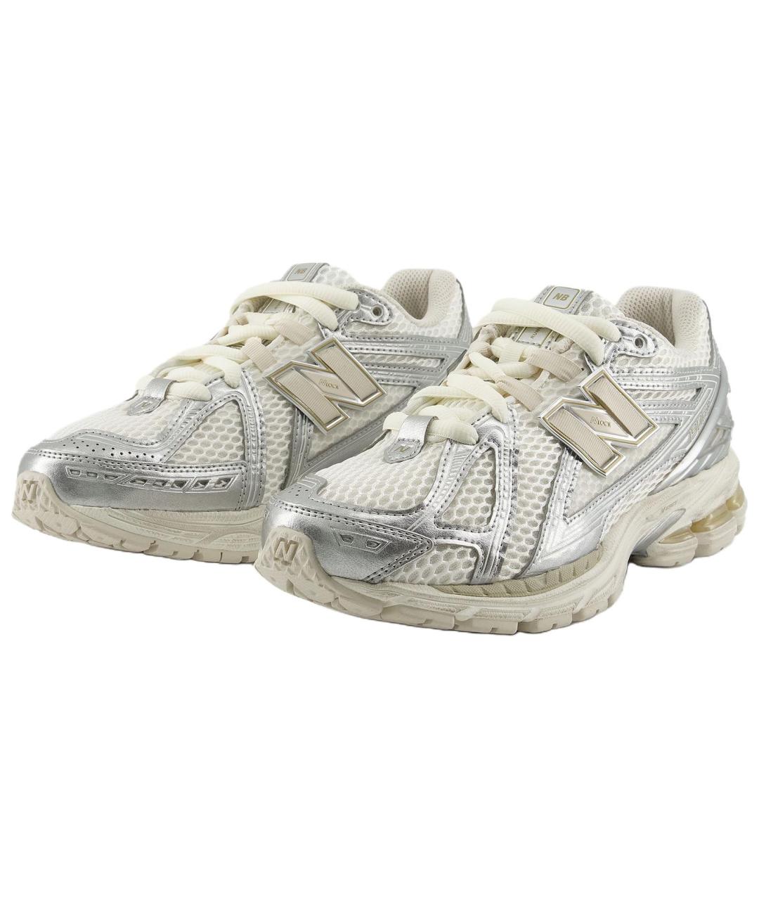 NEW BALANCE Серебряные кроссовки, фото 4