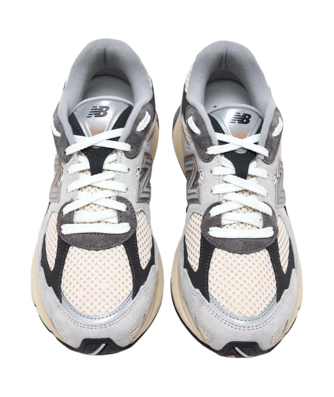 NEW BALANCE Серые замшевые кроссовки, фото 3