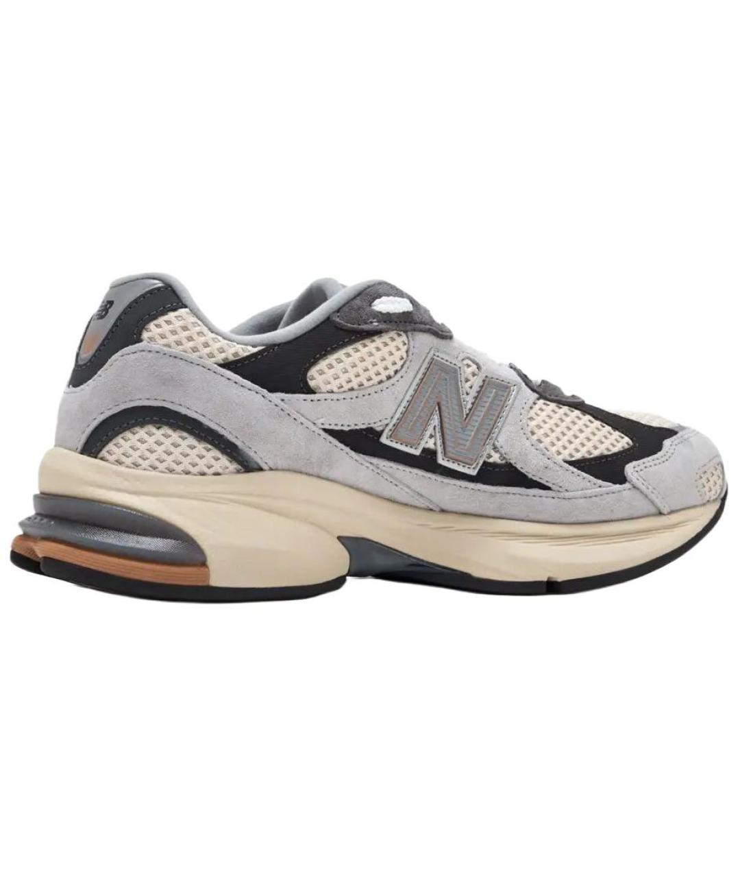 NEW BALANCE Серые замшевые кроссовки, фото 2