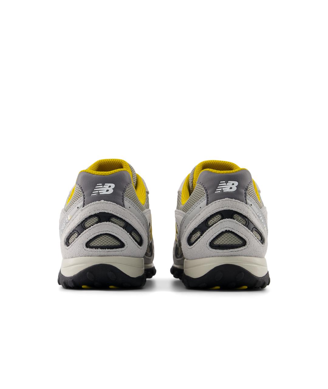NEW BALANCE Серые кожаные низкие кроссовки / кеды, фото 4