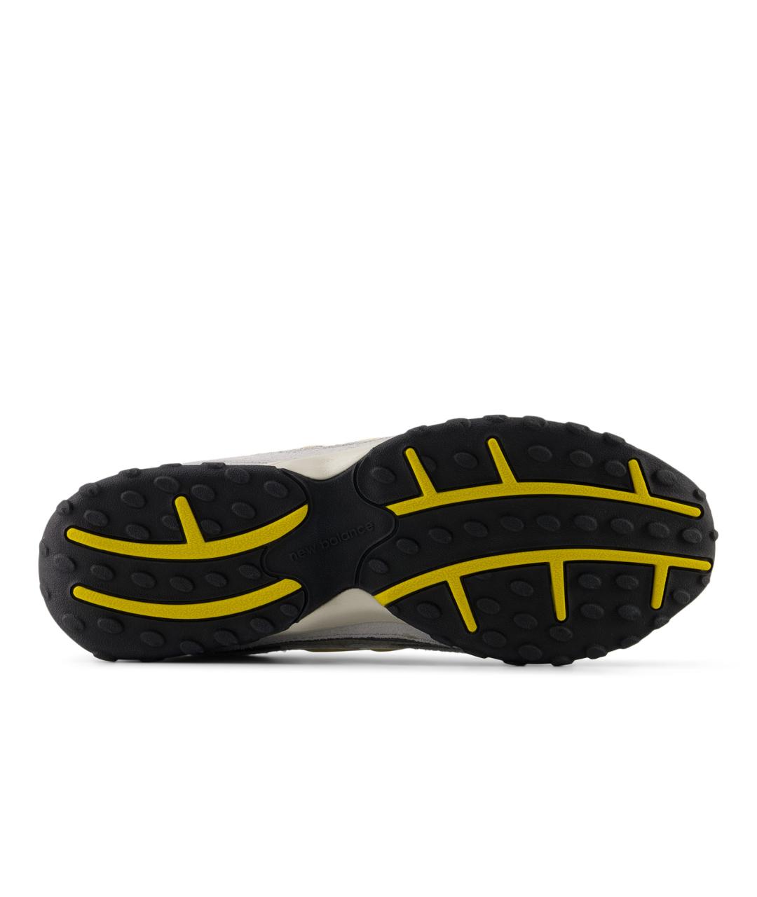 NEW BALANCE Серые кожаные низкие кроссовки / кеды, фото 5