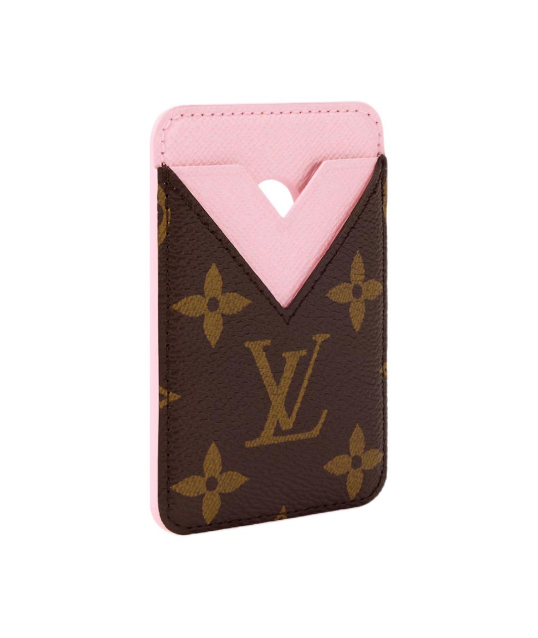 LOUIS VUITTON Розовый кардхолдер, фото 2