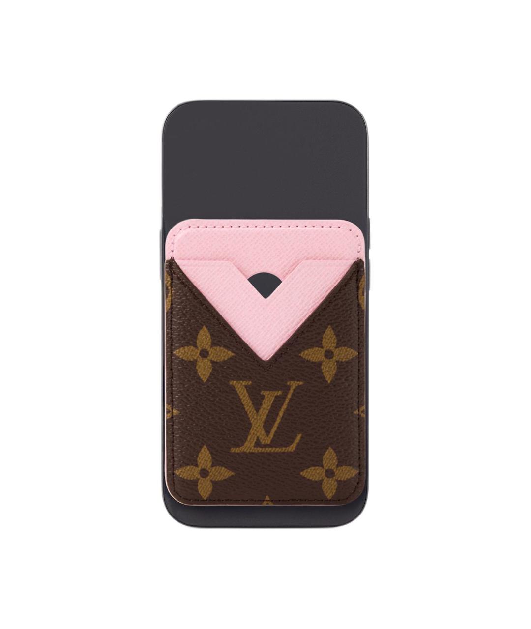 LOUIS VUITTON Розовый кардхолдер, фото 4