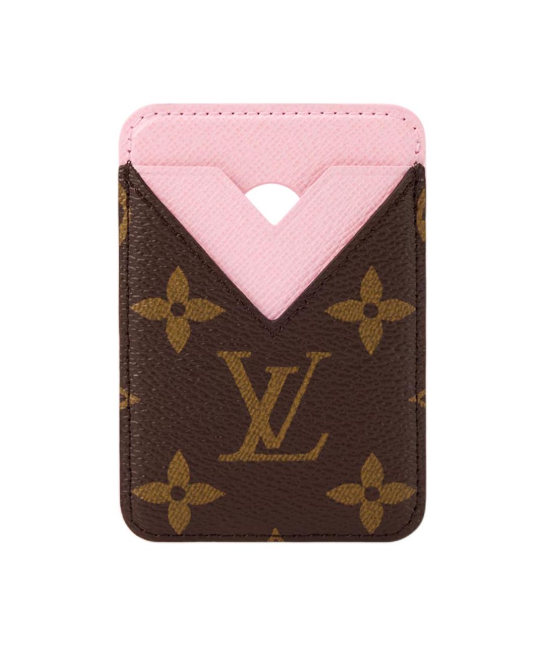 LOUIS VUITTON Розовый кардхолдер, фото 1