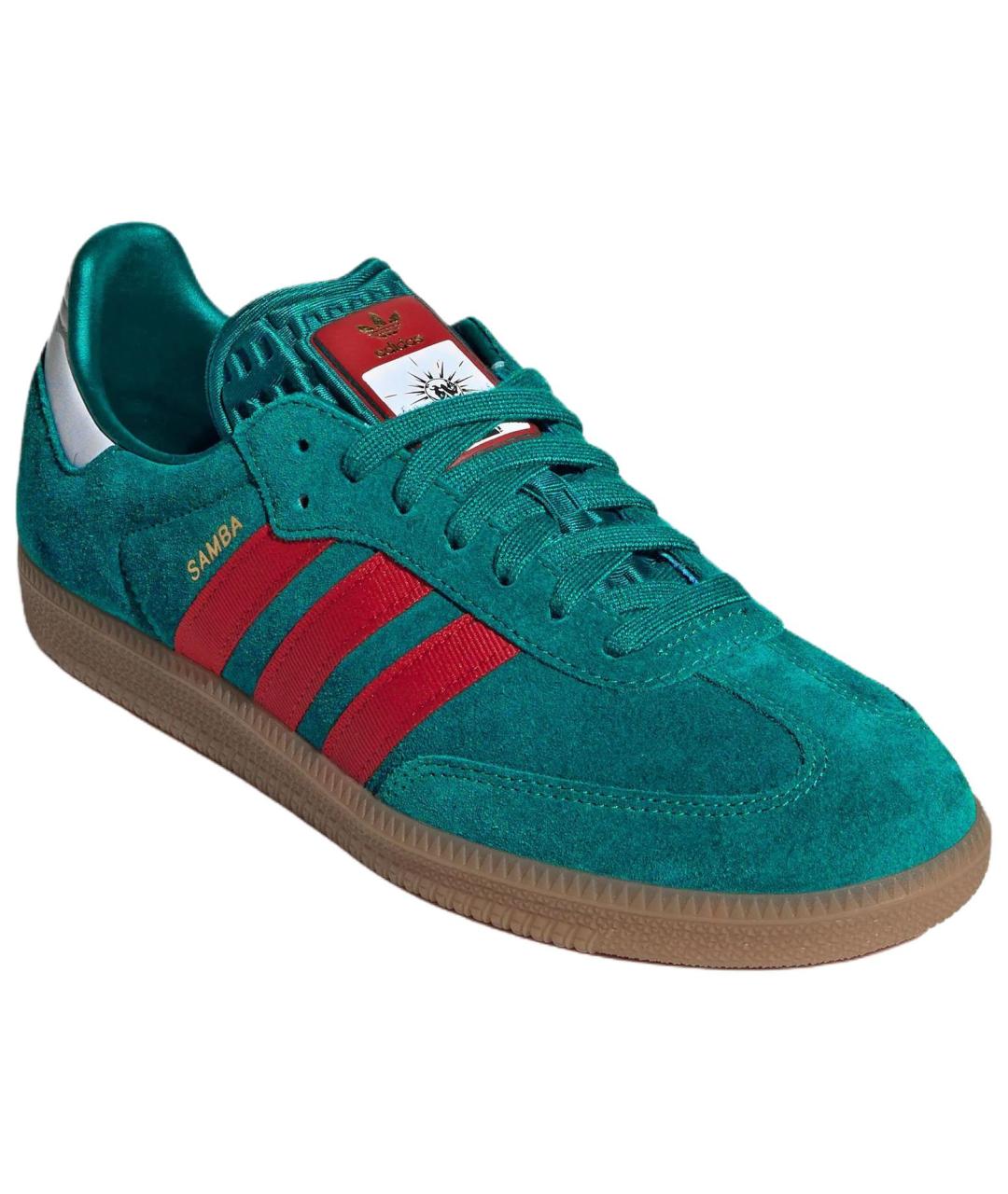 ADIDAS Зеленые кеды, фото 3