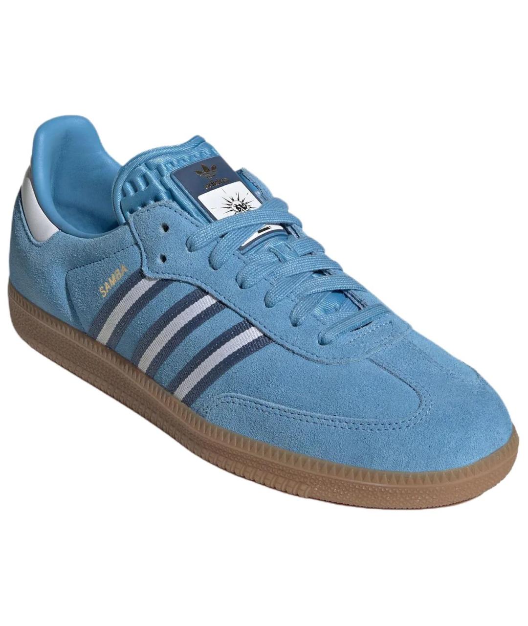 ADIDAS Синие кеды, фото 3