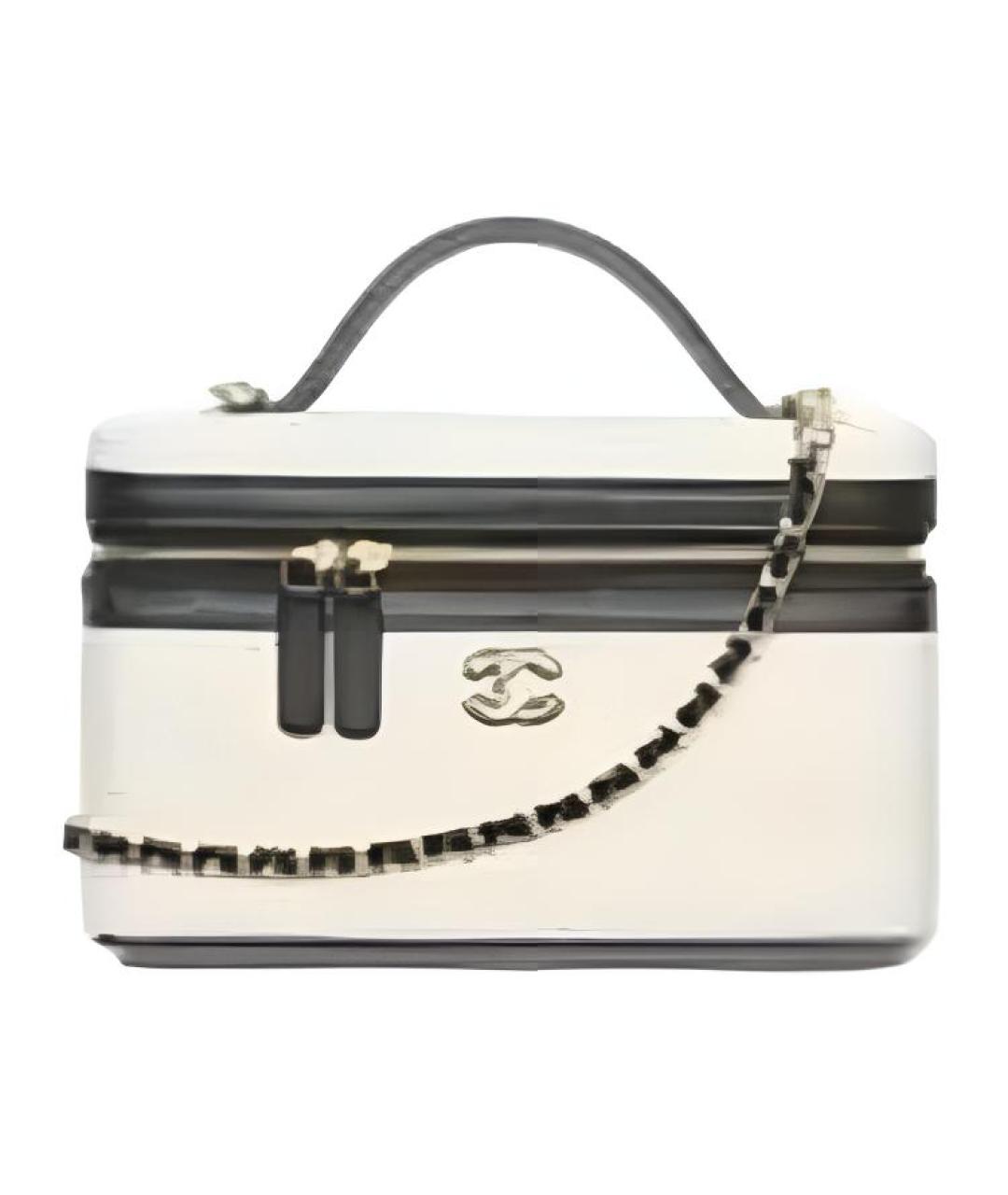CHANEL Бежевая кожаная сумка через плечо, фото 1