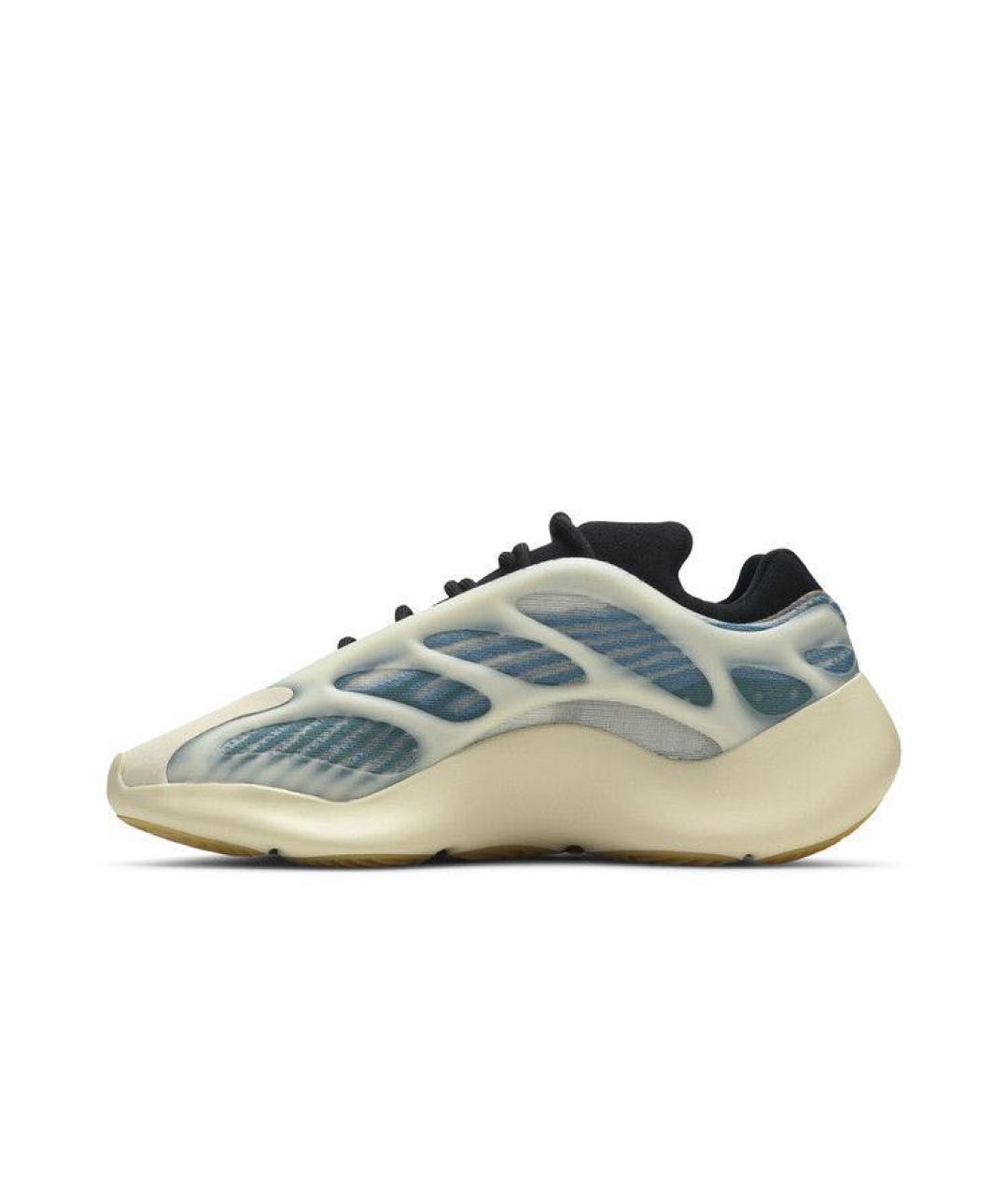 ADIDAS YEEZY Голубые низкие кроссовки / кеды, фото 2
