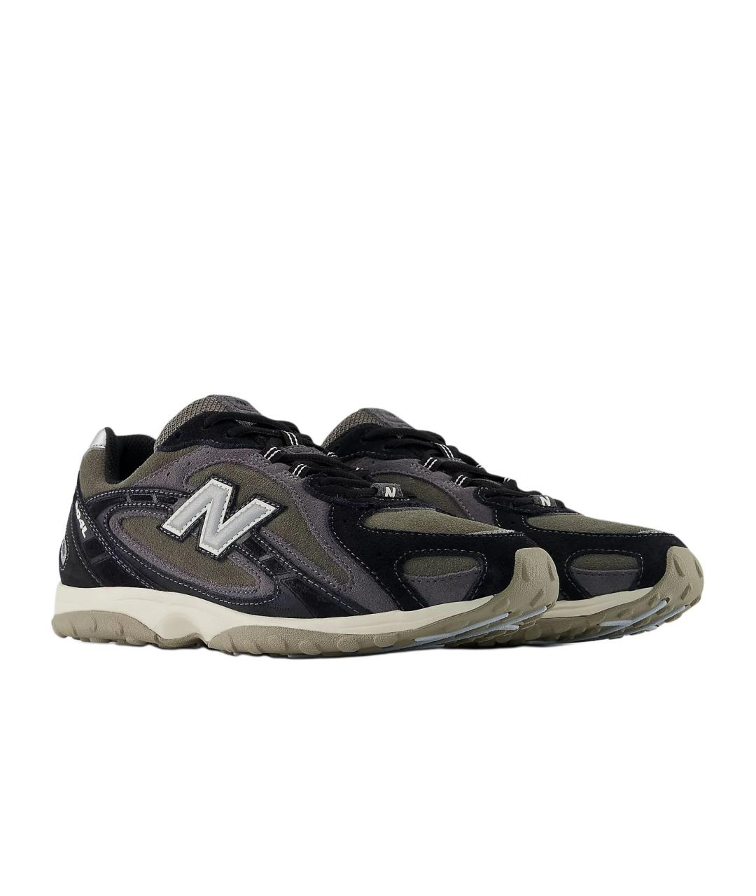 NEW BALANCE Антрацитовые замшевые кроссовки, фото 4