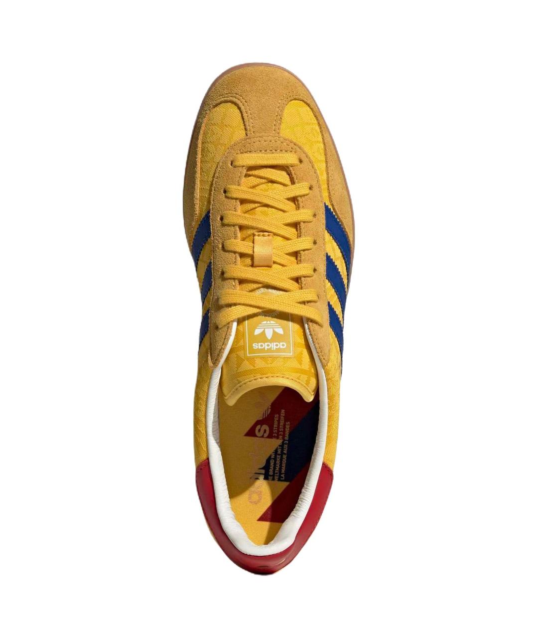 ADIDAS Желтые низкие кроссовки / кеды, фото 3