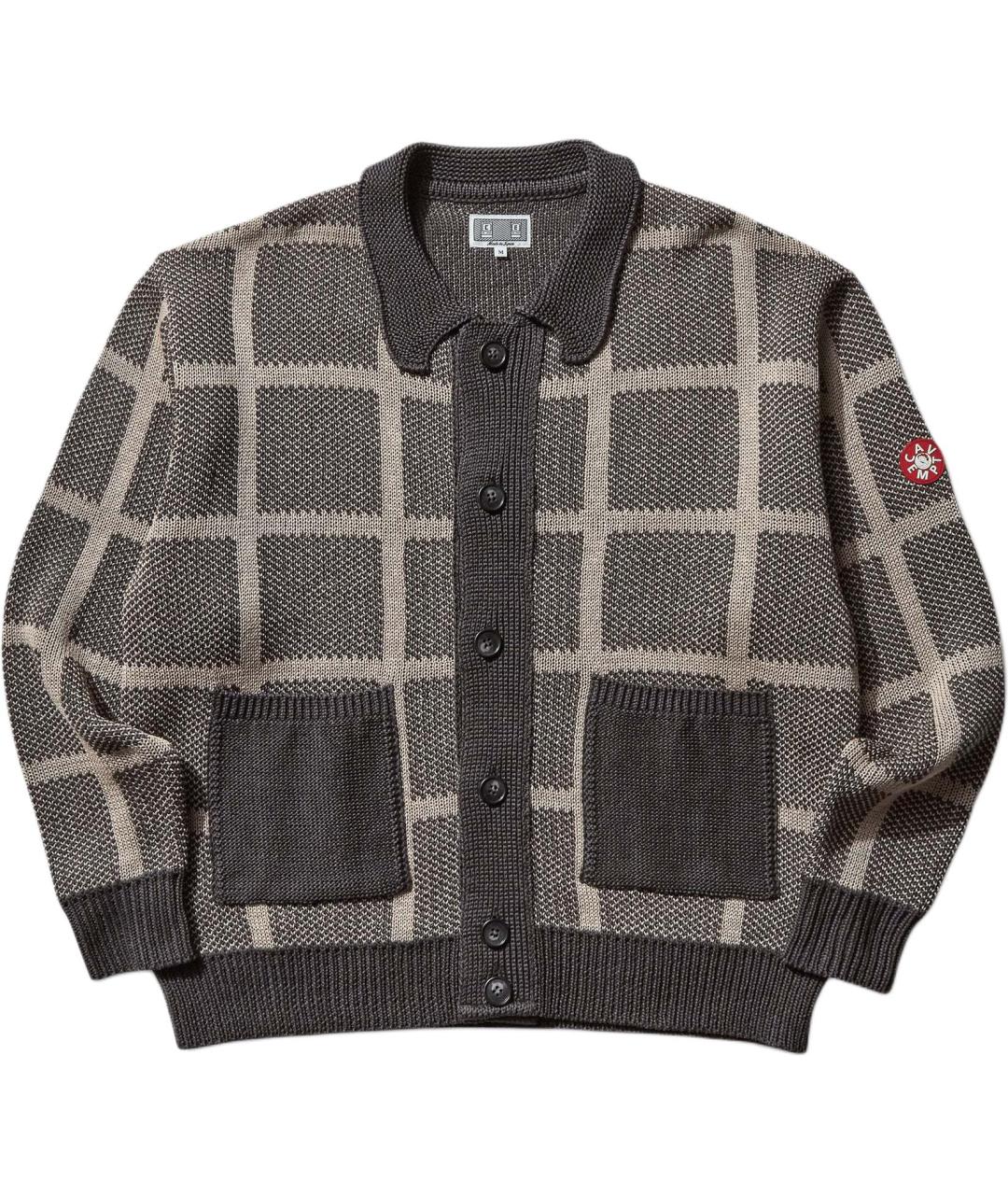 CAV EMPT Серый кардиган, фото 1