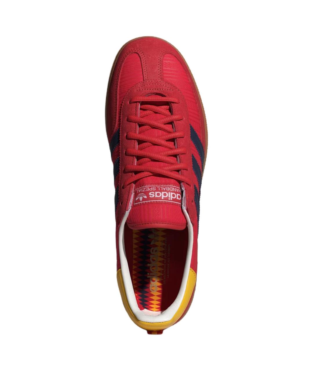 ADIDAS Красные кожаные кроссовки, фото 5