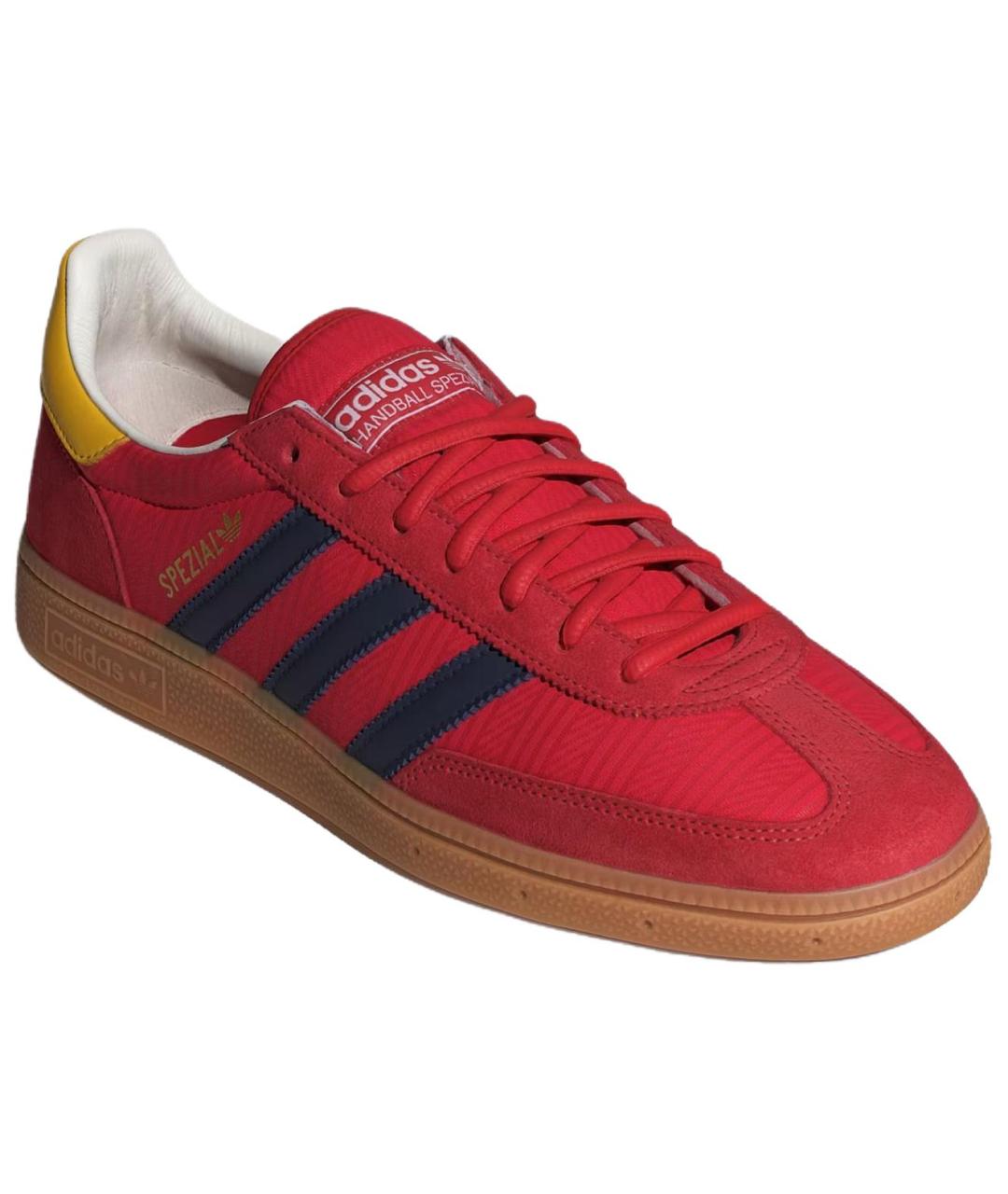 ADIDAS Красные кожаные кроссовки, фото 3